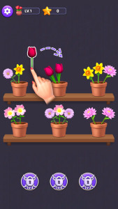 اسکرین شات 1 بازی Flower Merge - Sort Games