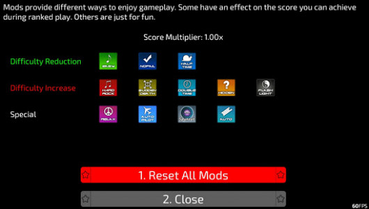 اسکرین شات بازی Opsu!(Beatmap player for Android) 5