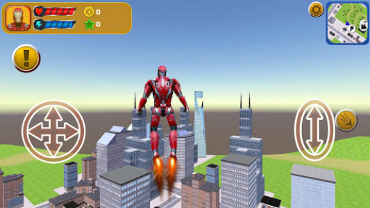 اسکرین شات بازی Flying Iron Super Power Gangster Crime Simulator 3