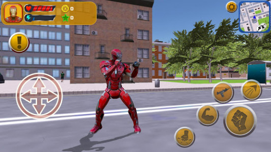 اسکرین شات بازی Flying Iron Super Power Gangster Crime Simulator 2