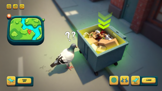 اسکرین شات 4 بازی Pigeon Pal: Pet Life Simulator
