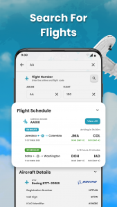 اسکرین شات برنامه Flymat: Live Flight Tracker 7
