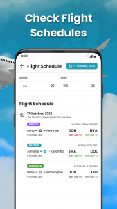 اسکرین شات برنامه Flymat: Live Flight Tracker 6