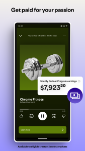 اسکرین شات 7 برنامه Spotify for Creators