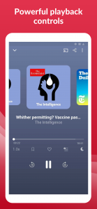 اسکرین شات 3 برنامه Offline Podcast App: Player FM