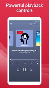 اسکرین شات 3 برنامه Offline Podcast App: Player FM