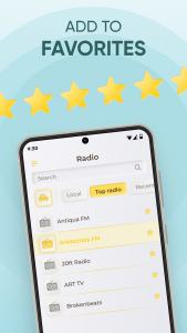 اسکرین شات 5 برنامه Radio FM AM Live Radio Station