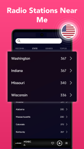 اسکرین شات 4 برنامه FM Radio, Live FM, Live radio