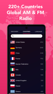 اسکرین شات 3 برنامه FM Radio, Live FM, Live radio