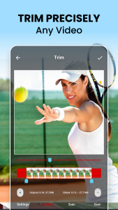 اسکرین شات 4 برنامه Crop, Cut & Trim Video Editor