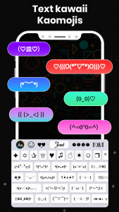 اسکرین شات برنامه Fonts Keyboard - Stickers, GIF 6