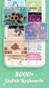 اسکرین شات برنامه FontsApp: FancyKeyboard widget 5