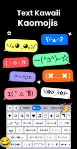 اسکرین شات 6 برنامه Fonts Keyboard Themes & Emoji