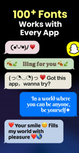 اسکرین شات برنامه Fonts Keyboard & Emoji No ROOT 2