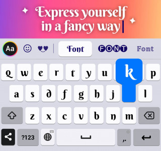 اسکرین شات برنامه Fonts Keyboard & Emoji No ROOT 1