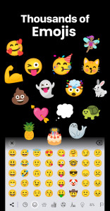 اسکرین شات برنامه Fonts Keyboard Themes & Emoji 8