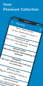 اسکرین شات 5 برنامه Font Manager for Huawei/Emui
