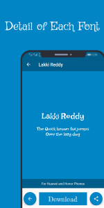 اسکرین شات 6 برنامه Font Manager for Huawei/Emui