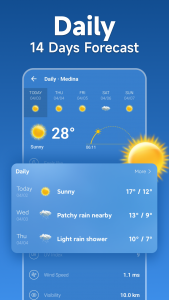 اسکرین شات 3 برنامه Weather - Live weather radar