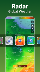 اسکرین شات برنامه Weather - Live weather radar 4