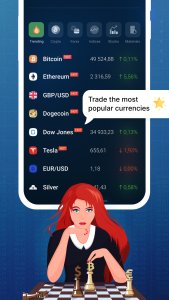 اسکرین شات 2 بازی Forex Game - Online Stocks