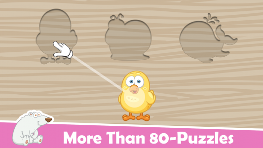 اسکرین شات برنامه Animals Puzzles for Kids 2