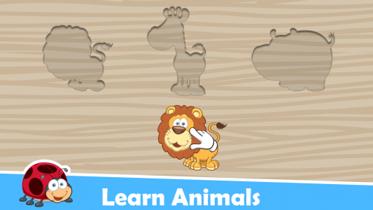 اسکرین شات برنامه Animals Puzzles for Kids 1