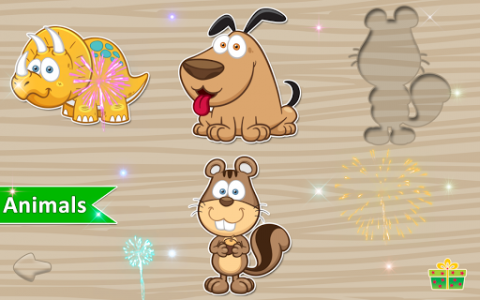 اسکرین شات برنامه Educational Puzzles for Kids (Preschool) 1