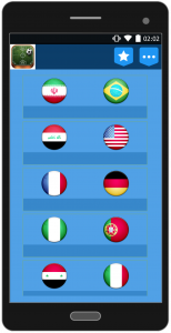 اسکرین شات برنامه اسامی بازیکنان کشورها 2