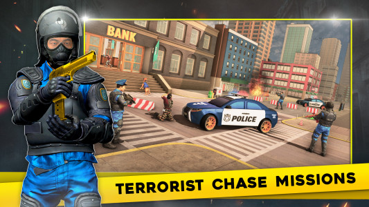 اسکرین شات بازی FPS Police Gun Game: Crime War 4