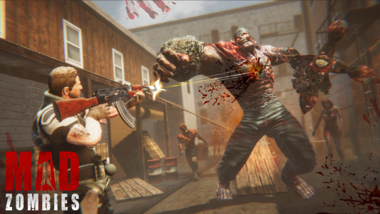 اسکرین شات بازی MAD ZOMBIES : Offline Games 4