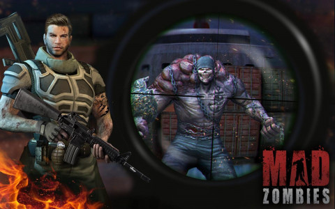اسکرین شات بازی Mad Zombies: Offline Games 5
