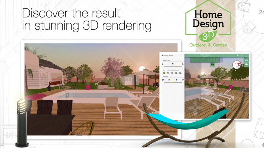اسکرین شات 5 برنامه Home Design 3D Outdoor/Garden