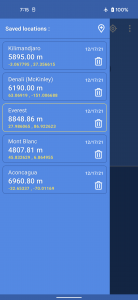اسکرین شات 6 برنامه Altimeter