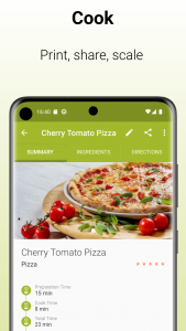 اسکرین شات 2 برنامه COOKmate - My recipe organizer