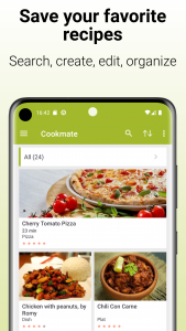 اسکرین شات برنامه COOKmate - My recipe organizer 1