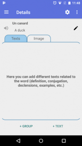 اسکرین شات برنامه My personal dictionary - WordTheme 5