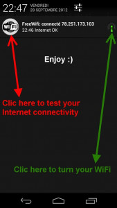 اسکرین شات برنامه Free WiFi Spot 5