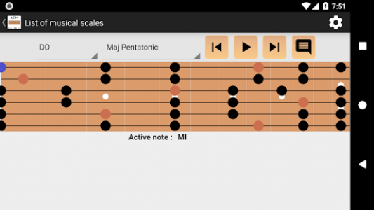 اسکرین شات بازی NDM - Guitar (Learning to read musical notation) 3