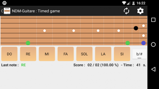 اسکرین شات بازی NDM - Guitar (Learning to read musical notation) 2
