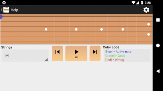 اسکرین شات بازی NDM - Guitar (Learning to read musical notation) 5
