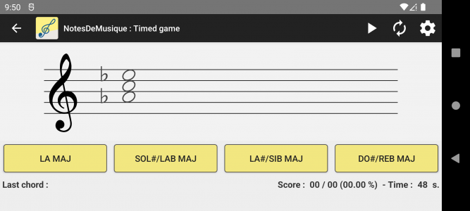 اسکرین شات بازی NotesDeMusique - Read notes 3