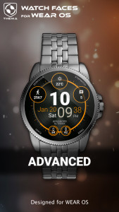 اسکرین شات 1 برنامه Advanced Watch Face