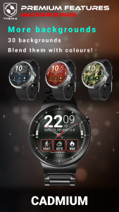 اسکرین شات 6 برنامه Cadmium Watch Face