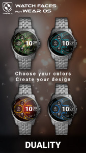 اسکرین شات 2 برنامه Duality Watch Face