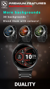 اسکرین شات 6 برنامه Duality Watch Face