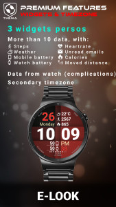 اسکرین شات 4 برنامه E-Look Watch Face