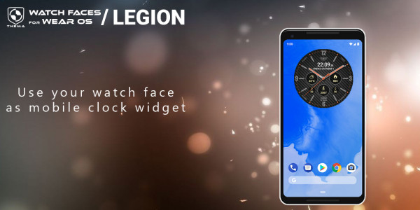 اسکرین شات برنامه Legion Watch Face 8