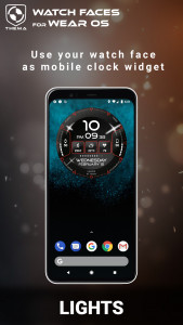 اسکرین شات 8 برنامه Lights Watch Face