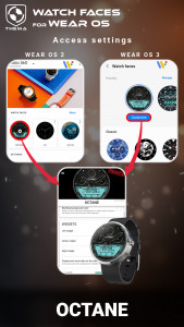 اسکرین شات برنامه Octane Watch Face 7